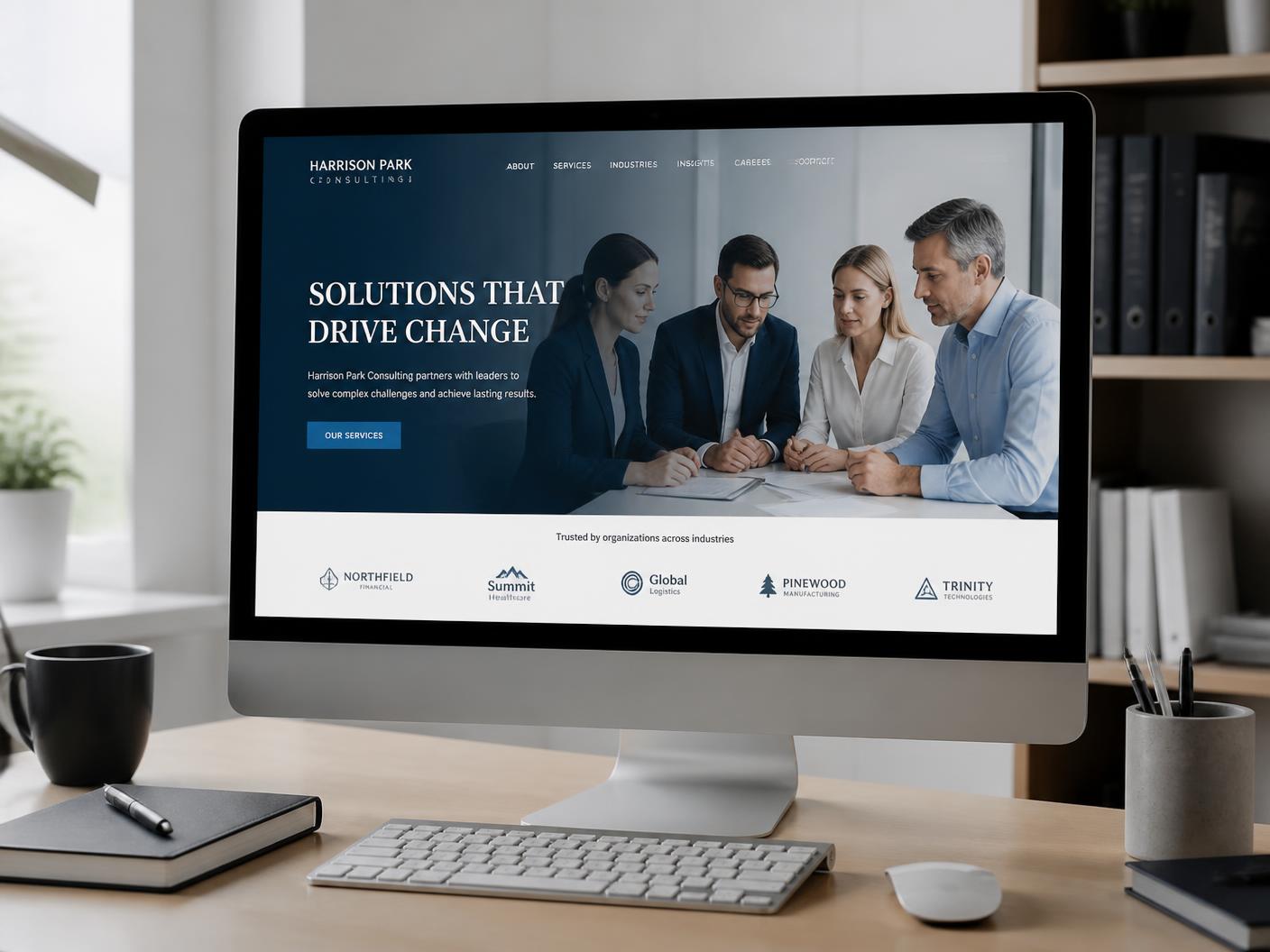 Beispiel-Webseite – Beratung: Aurum Consulting